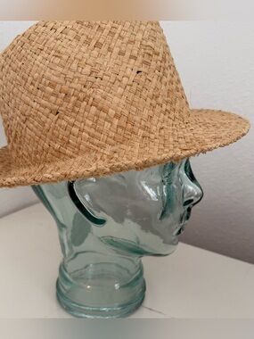 EUC Straw Men’s raffia fedora